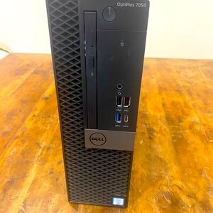 Dell 7050 Intel Quad Core i5 Windows 11 Pro system 250 GB SSD 1TB HD WIFi DVD